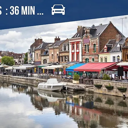 Le Cocon De Lilou -moderne-wifi- 5min Du Centre Appartamento Abbeville