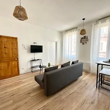 Le Cocon De Lilou -moderne-wifi- 5min Du Centre Abbeville