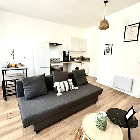 公寓 Le Cocon De Lilou -moderne-wifi- 5min Du Centre 阿布维尔